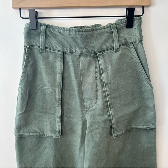 Young Fabulous & Broke (YFB) Women’s Green Saidie Wide Leg Pants, Size XS - Picture 3 of 11